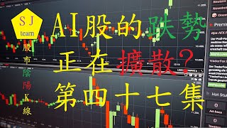 AI股的跌勢正在擴散?-從廣達、緯創到創意、威盛、緯穎、華星光到辛芸、萬潤、華景電等[SJ理財團隊]