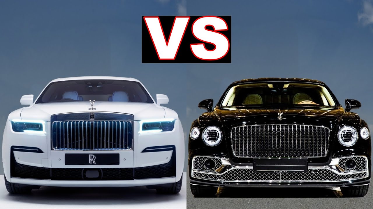 2021 Rolls Royce Ghost Vs Bentley Flying Spur 2021! Ultra-luxurious ...