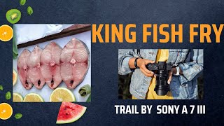 Cooking video Trail by  SONY A7III with kit lens.