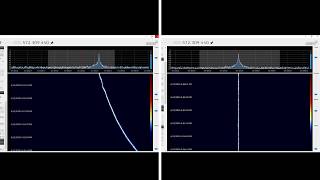 AirSpy R2 Comparison with GPS Lock and without