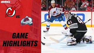 Devils shutout reigning Stanley Cup Champs, Colorado Avalanche | New Jersey Devils