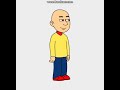 accurate caillou aka key eye you gayloo recreated in goanimate