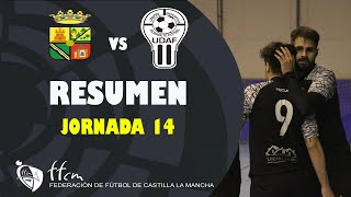 RESUMEN A.D. CALERA FS - UDAF AFANION /  (4-3) / JORNADA 14 / TERCERA DIVISION / Temp. 22/23