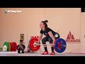 loredana toma 119kg snatch world record slow motion 2022 world weightlifting championships 4k