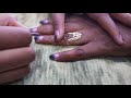 double shaded nail polish easy method at home