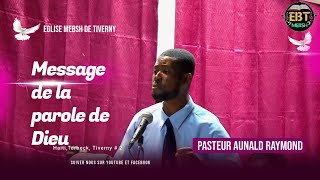 Senye nou san fos, message par Past  Aunald RAYMON