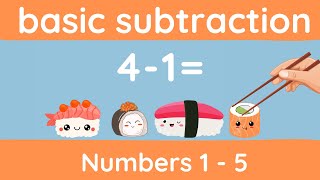 Basic subtraction - Math made easy for kids