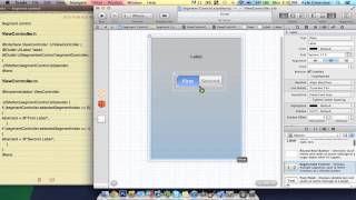 Xcode 4.5.1 Tutorial- Segment Control