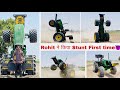 पहली बार किया Stunt Rohit ने // Johndeere 5050 D पे // आज तो भहोत डर लगा 🤯😱