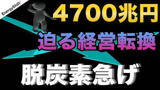 4700兆円が迫る経営転換　脱炭素の衝撃