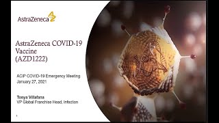 January 27, 2021 ACIP Meeting - Welcome & AstraZeneca COVID-19 vaccine