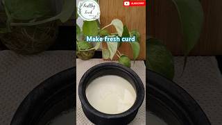 🤗Let's Make Curd With me| How to make curd at home| dahi jamane ka aasan tarika | #curd