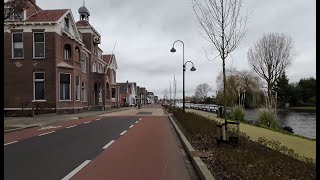 Cycling from Gouda to the nearby village Reeuwijk