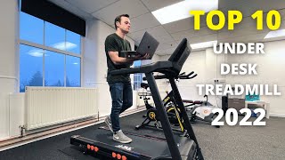 TOP 10: Best  Portable Treadmill with Foldable Wheels 2022 | Under Desk Walking Pad