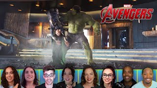 Reactors Reacting to HULK SMASHES LOKI \