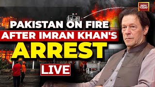 Pakistan News LIVE:  Pakistan's Burning Live on Television After Imran Khan Arrest