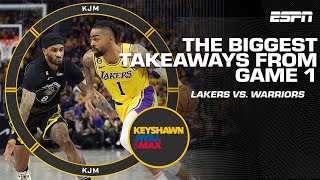 Lakers vs. Warriors: Biggest takeaways from Game 1 🏀 | KJM