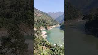 Meeting point of Trishuli and Marsyangdi River || #shorts