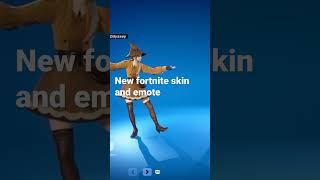 Brand new skin and emote in fortnite!