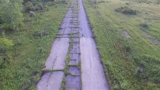 Abandoned US 30 Drag Strip in Hobart Indiana