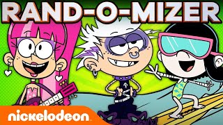 FASHION RAND-O-MIZER! 🎩 | The Loud House | Nickelodeon Cartoon Universe