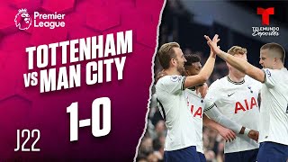 Highlights & Goals: Tottenham vs. Man. City 1-0 | Premier League | Telemundo Deportes