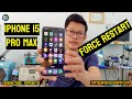 Force restart on iPhone 15 pro max #forcerestart #iphone15promax #iphone15