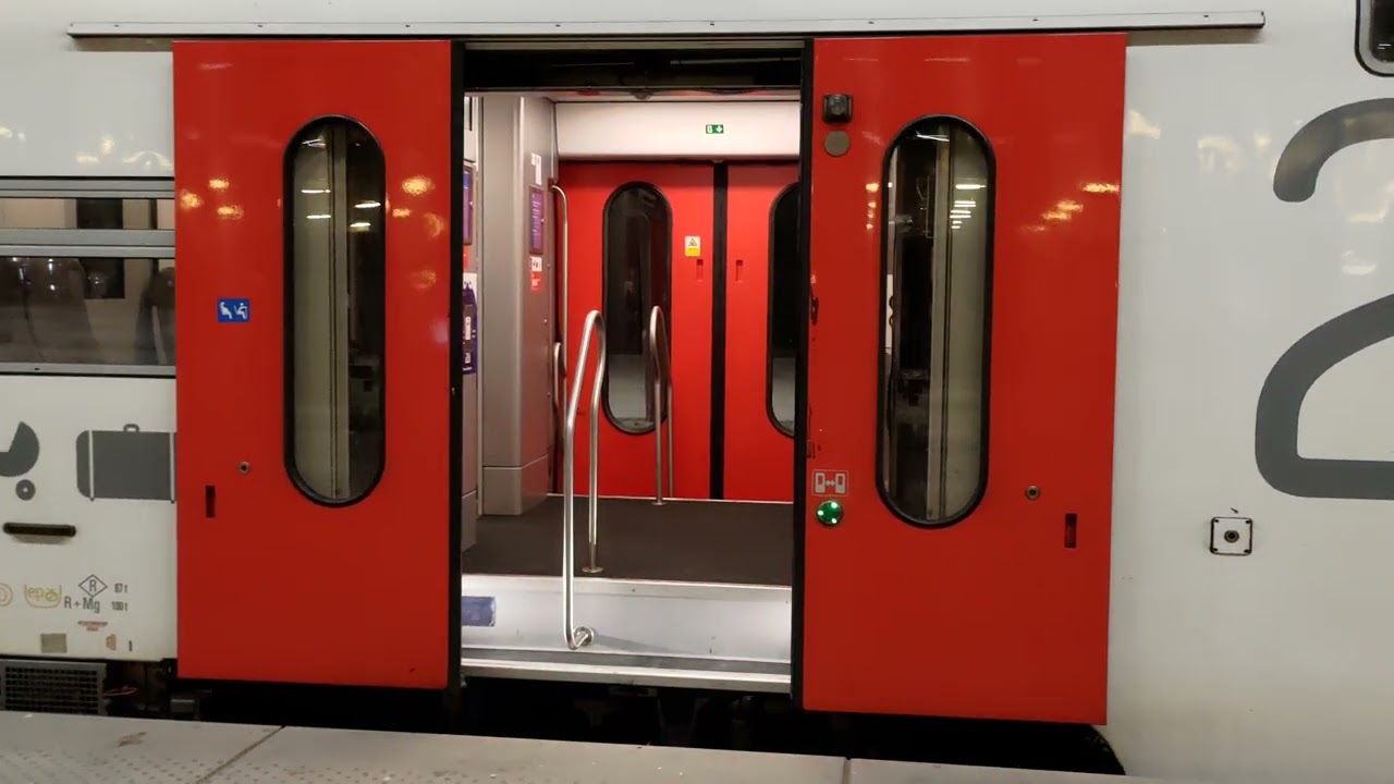 NMBS SNCB M7 Dubbeldekker | Deurgeluid Türsound Door Sound | Alstom ...