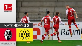 SC Freiburg - Borussia Dortmund | 2-1 | Highlights | Matchday 20 – Bundesliga 2020/21