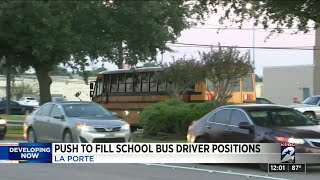 La Porte ISD announces possible delays due to bus driver shortage