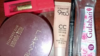 ಕೇವಲ 5 ಪ್ರಾಡಕ್ಟ್ಸ್ ನಿಂದ ಮಾಡಿ ಮೇಕ್ಅಪ್/ easy \u0026 affordable 5 products makeup look for beginners