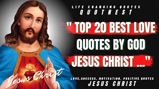 20 Bible Verses on God's Love | Jesus Christ - Love Quotes !#kuotes