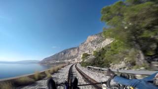 Railbiking in Greece