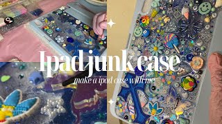 MAKE A JUNK IPAD WITH ME 💙| How to make a junk case | Watch till End ‼️