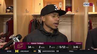 Isaiah Thomas continues to learn and grow with the Cleveland Cavaliers
