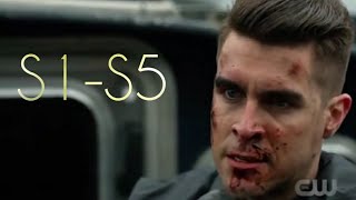 All Arrow finale final fight scenes