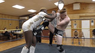 DangerKid vs. Armani Kayos - Limitless Wrestling (The Road)