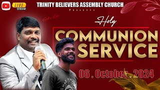 | Communion Service  | Pastor Sathiya | TBAC | 06 Oct 2024 | India | Live |