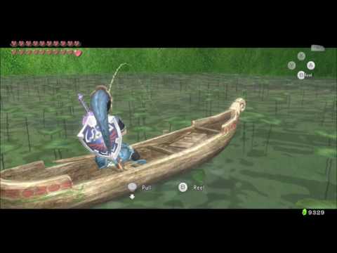 Catching the Hylian Loach in Twilight Princess HD Catching the Hylian Loach in Twilight Princess HD