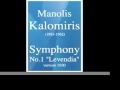 Manolis Kalomiris (1883-1962) : Symphony No.1 