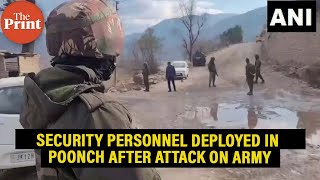 Security personnel conduct search operation in Dera ki Gali after terror attack on Army