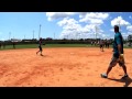 warriors softball tryouts 8 22 2015 wrilley field part 3 fielding