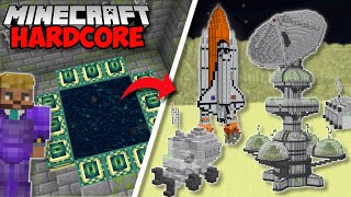 I Transformed THE END Into A SPACE STATION in Minecraft 1.19 Hardcore (#50)