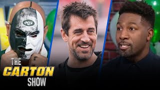 Aaron Rodgers officially Jets QB after New York and Green Bay finally reach a deal | THE CARTON SHOW