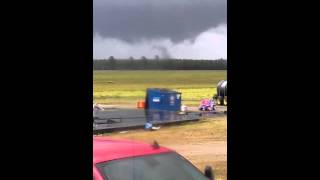 Tornado in Walnut Hill.  9 miles north of Molino looking towards Century.