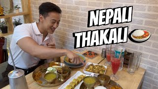 First time trying out Nepali Thakali 😋🤤