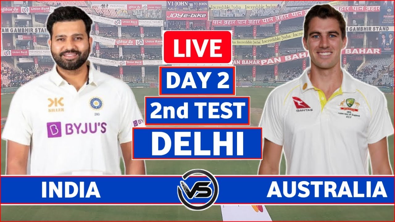 IND Vs AUS 2nd Test Live Scores & Commentary | India Vs Australia 2nd ...