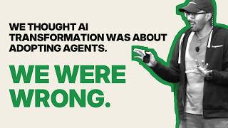 We Thought AI Transformation Was About Adopting Agents. We Were Wrong. | Vinay Perneti, Augment Code