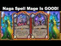 New Powerful Naga Spell Mage Deck You Will Love Playing! Voyage to the Sunken City | Hearthstone