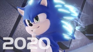 【4k】Movie Sonic Dance CG Animation ★(MMD Model release DL)